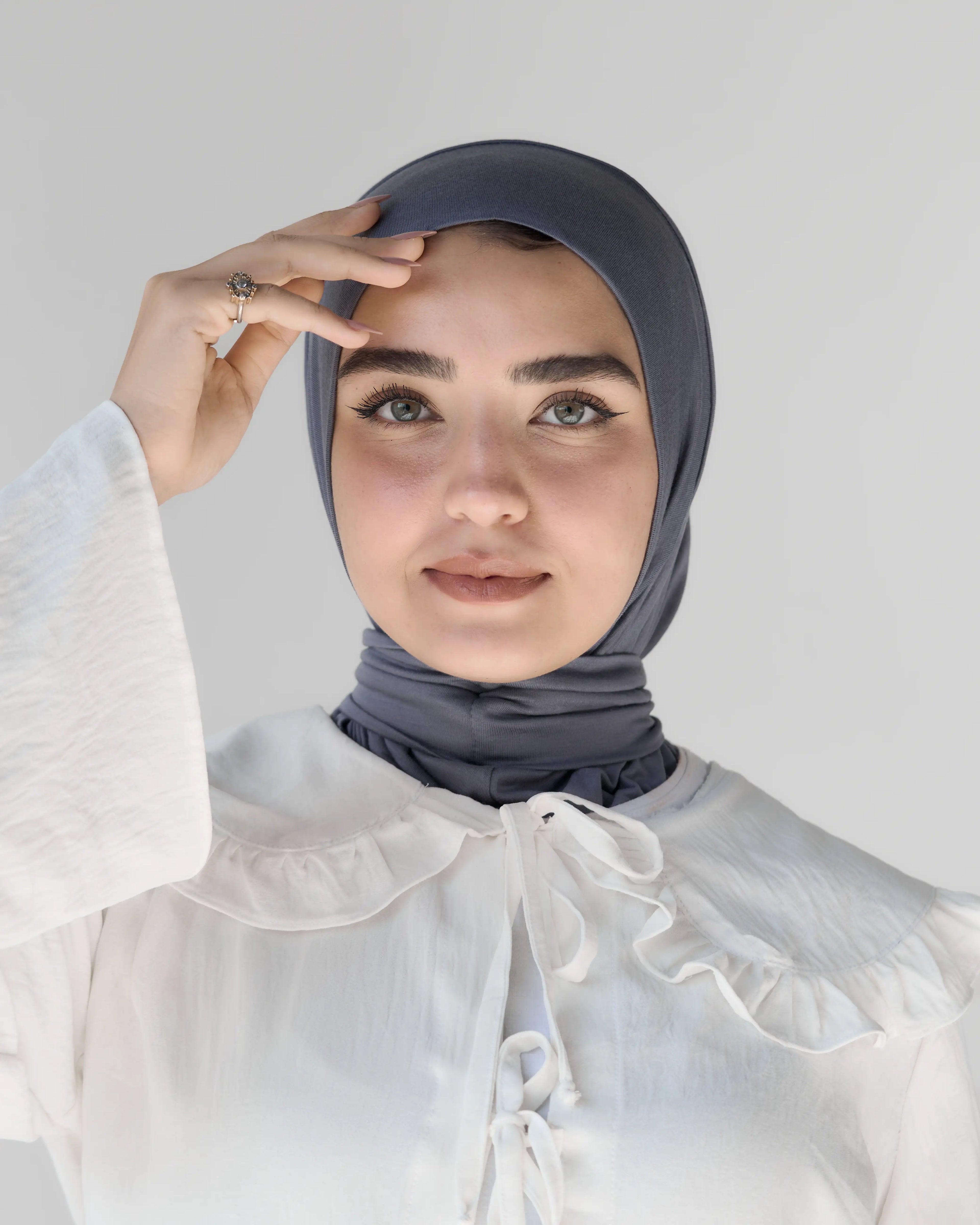 Under Scarf