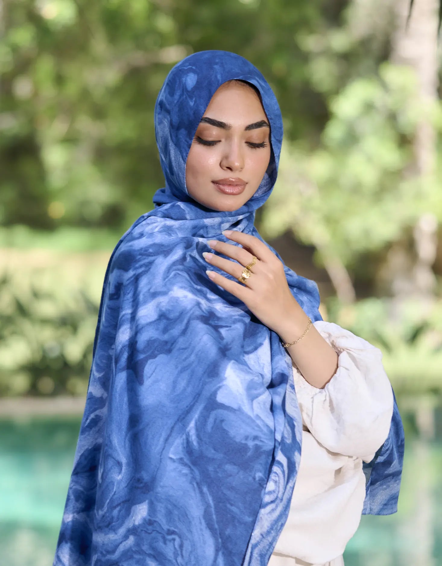 AURA MARBLE BLUE